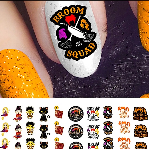 Other - Hocus Pocus 💌BO/GO$6 Nail Decals - set 2